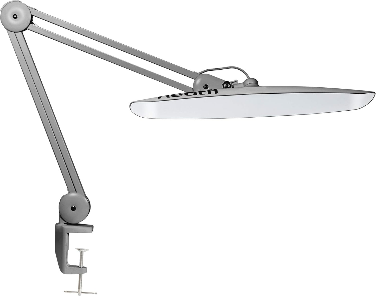 Neatfi XL 2,200 Lumens LED Desk Lamp with Clamp, 24W Bright Architect Task Lamp, 20 Inches Dimmable Computer Light, Adjustable Desk Light for Home, Office, Crafts, Nails & Hobbies (Non-CCT, White)