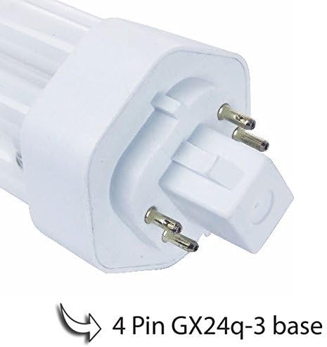 Circle (10 Pack) PLT-26W 841, 4 Pin GX24q-3, 26 Watt Triple Tube, Compact Fluorescent Light Bulb
