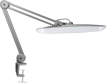 Neatfi XL 2,200 Lumens LED Desk Lamp with Clamp, 24W Bright Architect Task Lamp, 20 Inches Dimmable Computer Light, Adjustable Desk Light for Home, Office, Crafts, Nails & Hobbies (Non-CCT, White)