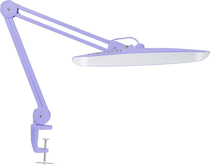 Neatfi XL 2,200 Lumens LED Desk Lamp with Clamp, 24W Bright Architect Task Lamp, 20 Inches Dimmable Computer Light, Adjustable Desk Light for Home, Office, Crafts, Nails & Hobbies (Non-CCT, White)
